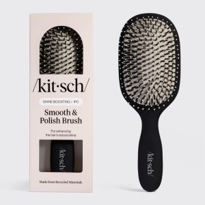 kitsch Black Smooth & Polish Brush
